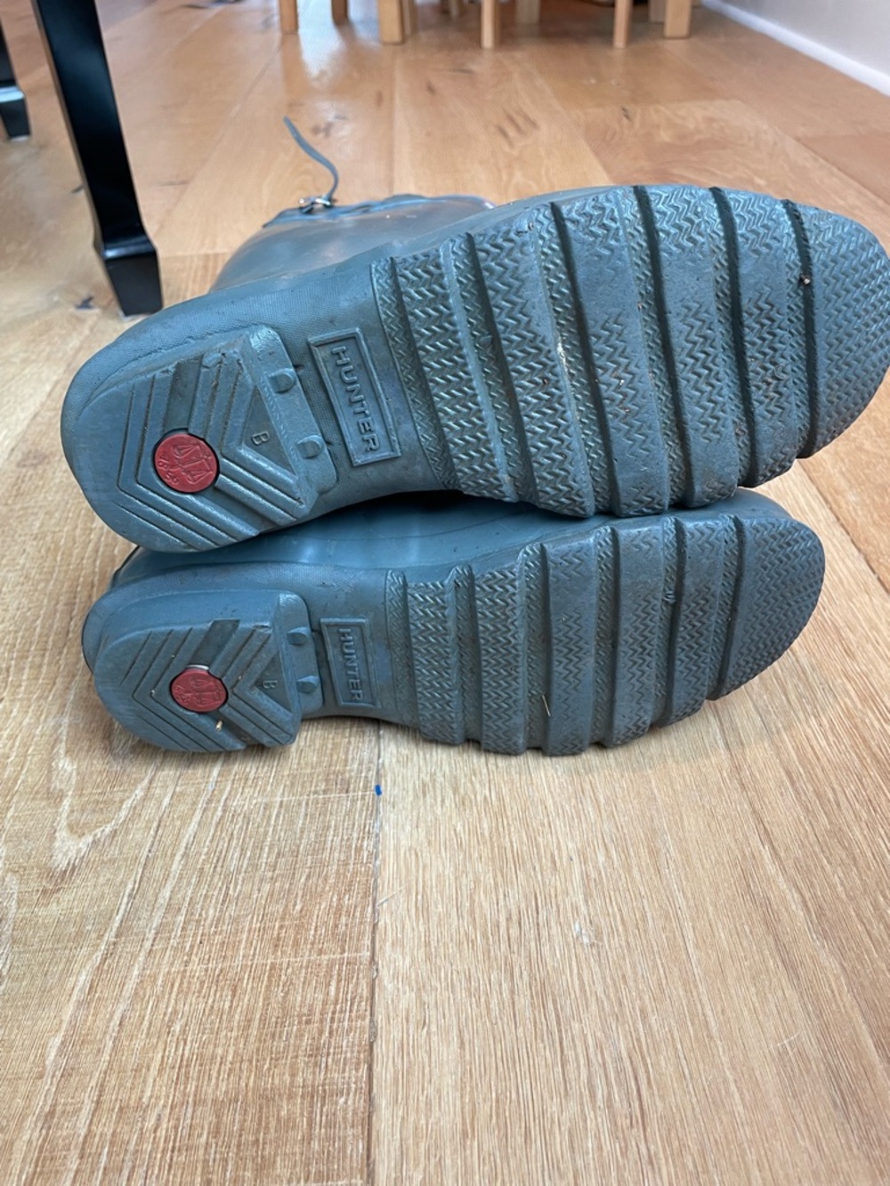Hunter Tall Rain Boots in Grey - Picture 5 of 8